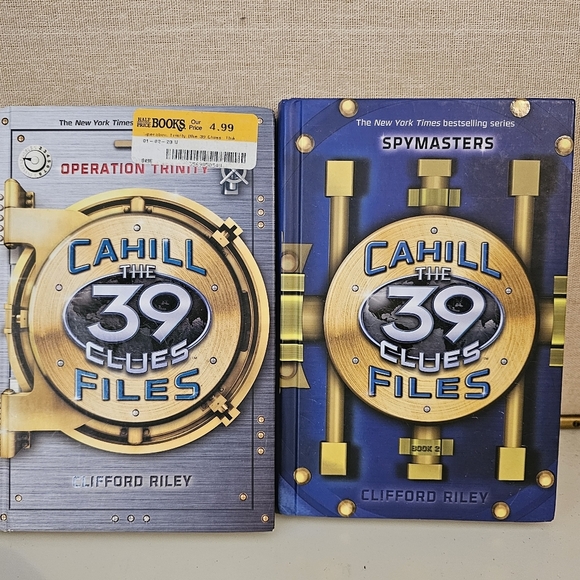 The 39 clues Cahill Files Operation Trinity and Spymasters - Picture 2 of 2